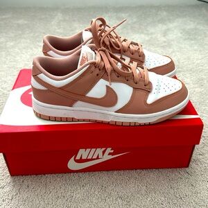 Nike Dunk Low White/Rose Whisper